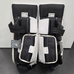 Used Brians BRIANS NETZERO 3 YTH LEG PADS Goalie Leg Pads Youth White 23