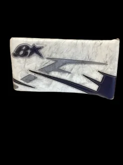 Used Brians ZERO G Senior Goalie Blocker White