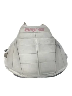 Used Brine BP4L LAX Goalie Chest M White MD