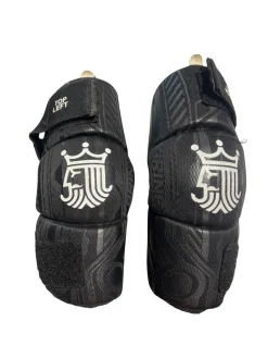 Used Brine ELBOW PAD Lacrosse Arm Pads/Guards Black SM