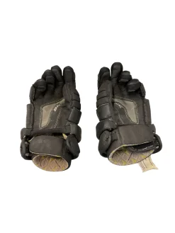 Used Brine KING 13 GLOVE Lacrosse Gloves Mens Black 13"