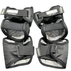 Used Brine Lacrosse Arm Pads/Guards Black SM