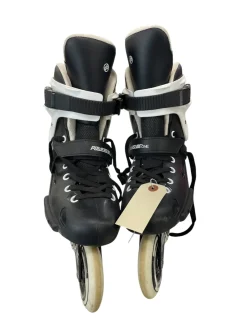 Used BRONX POWERSLIDE ONE Senior Aggressive Skates White Senior 7.5