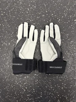 Used BRUCE BOLT FB Gloves Black And Grey LG