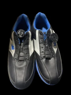 Used Brunswick BOWING SHOES SZ 10.5M Bowling Shoes Royal Blue And Black Senior 10.5