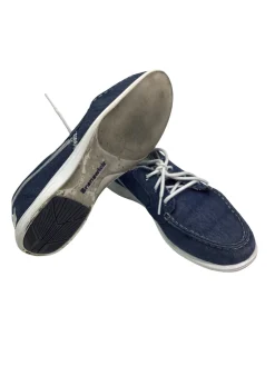 Used Brunswick Bowling Shoes Navy Blue Senior 8