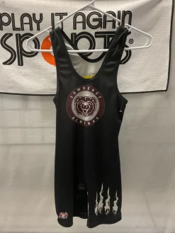 Used Brute Wrestling Singlet Black SM