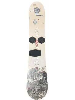 Used Burton A.45 Mens Snowboard Only White 145 cm