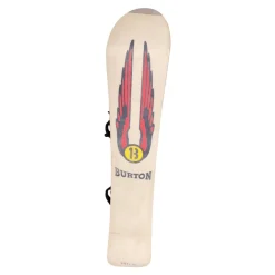 Used Burton ASYM 123 Boys Board/Binding Maroon 123 cm