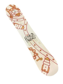 Used Burton B Womens Snowboard Only White 148 cm