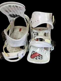 Used Burton BINDINGS Mens Binding Only White LG