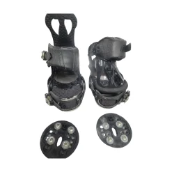 Used Burton BINDINGS WOMENS Womens Binding Only Black SM