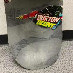 Used Burton BLUNT Mens Snowboard Only Grey 156 cm