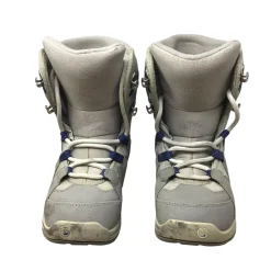 Used Burton BOOTS Boys Snowboard Boots Grey Junior 02