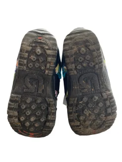 Used Burton Boys Snowboard Boots Black Youth 12.0