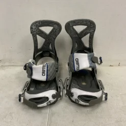 Used Burton CARTEL B3 Mens Binding Only Grey MD