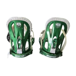 Used Burton CARTEL MD BINDINGS Mens Binding Only Green MD