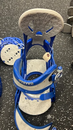 Used Burton CARTEL Mens Binding Only Royal Blue LG