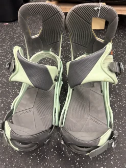 Used Burton CARTEL Mens Binding Only Teal MD