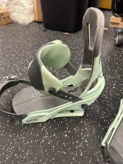 Used Burton CARTEL Mens Binding Only Teal MD