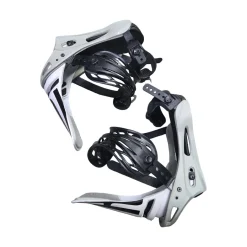 Used Burton CARTEL X BINDINGS LG Mens Binding Only White LG
