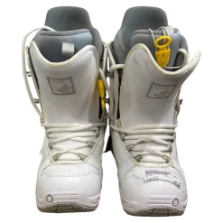 Used Burton CASA SZ 6 Womens Snowboard Boots White Senior 6