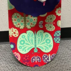 Used Burton CHICKLET BUTTERFLIES Girls Board/Binding Red 125 cm