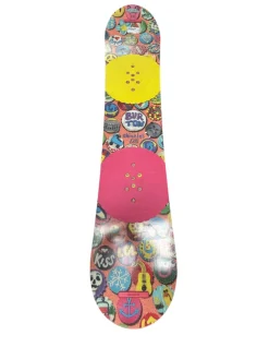 Used Burton CHICKLET Girls Snowboard Only Pink 125 cm