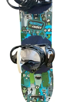 Used Burton CHOPPER 115 Boys Board/Binding Black 115 cm
