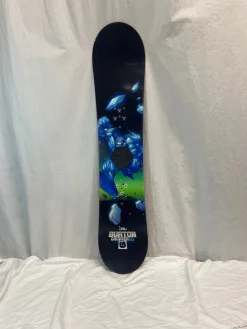 Used Burton CHOPPER 121 Boys Snowboard Only Black 121 cm