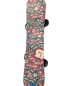 Used Burton CHOPPER 126 cm Snowboard w/ Freestyle Junior Bindings