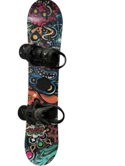 Used Burton CHOPPER 120 cm Snowboard w/ SM Burton Citizen Bindings