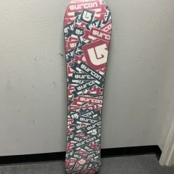 Used Burton CHOPPER Boys Snowboard Only Royal Blue 130 cm