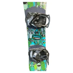 Used Burton CHOPPER Boys Board/Binding Green 100 cm