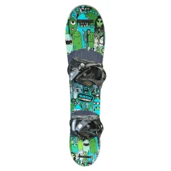 Used Burton CHOPPER Boys Board/Binding Green 100 cm