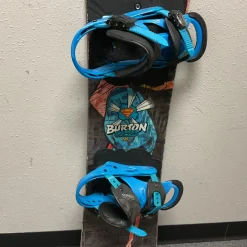 Used Burton CHOPPER Boys Board/Binding Black 125 cm