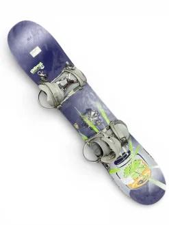 Used Burton CHOPPER Boys Board/Binding Navy Blue 122 cm