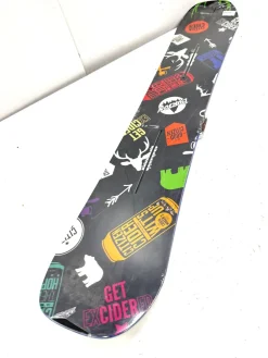 Used Burton CITIZEN PROCESS Mens Snowboard Only Black 155 cm
