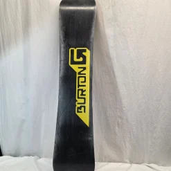 Used Burton CRUZER Boys Snowboard Only Black 145 cm