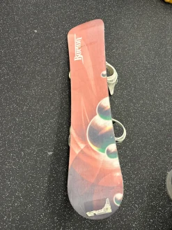 Used Burton CRUZER Mens Board/Bindings Black 145 cm