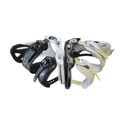 Used Burton CUSTOM BINDINGS SZSM Mens Binding Only Black SM