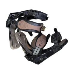 Used Burton CUSTOM SB BINDINGS SZ LG Mens Binding Only Brown LG