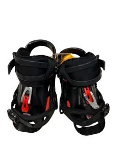 Used Burton CUSTOM Snowboard Bindings Black SM