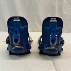 Used Burton CUSTOM Womens Binding Only Royal Blue SM