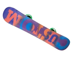 Used Burton CUSTOM Womens Snowboard/Bindings 135 cm