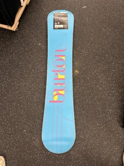 Used Burton FEATHER Womens Snowboard Only White 149 cm