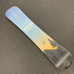 Used Burton FEEL GOOD Mens Snowboard Only Royal Blue 152 cm