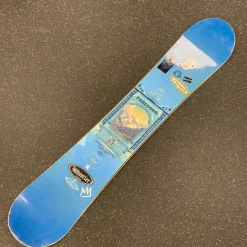 Used Burton FEEL GOOD Mens Snowboard Only Royal Blue 152 cm