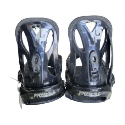 Used Burton FREESTYLE BINDINGS LG Mens Binding Only Black LG