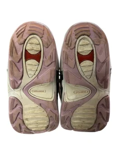 Used Burton FREESTYLE Girls Snowboard Boots White Junior 05